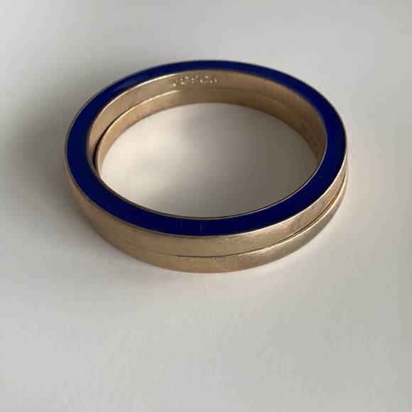 Gerard Yosca blue bangles - Picture 2 of 4